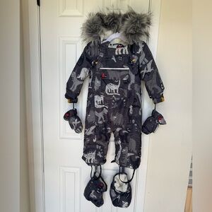 Deux par Deux snowsuit 18M